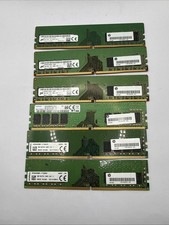 6 LOT - 8GB PC4-2666V-UA2-11 Desktop Computer PC Memory DDR4 RAM Mixed Brands