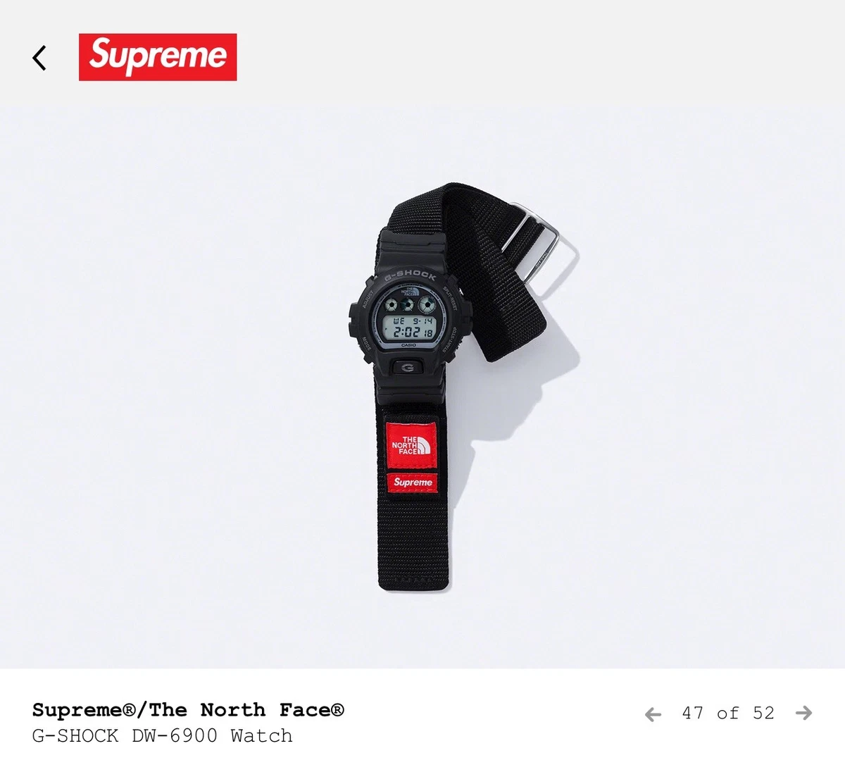 Preços baixos em Relógios de pulso Supreme | eBay