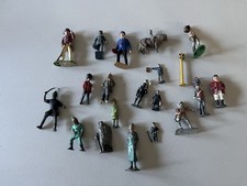 Vintage Plastic/Metal Mixed Lot Of 20 Soldiers General Mailman Stop Light Figure