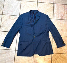J.Crew Thompson 44R Navy Wool Blend Two-Button Single-Vent Suit Jacket