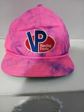 Vintage VP Racing Fuels Nylon Snapback Hat Cap Car Truck Baseball Men Women Pink