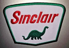 SINCLAIR GASOLINE Embroidered Iron/Sew On Patch 4"X3" SHIPPED FROM USA