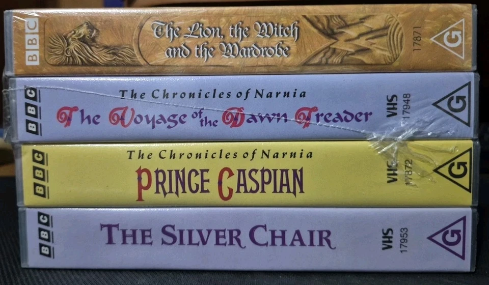 The Chronicles Of Narnia x 4 Box Set VHS Brand New & Sealed *Very Rare OOP* - Image 2 of 4