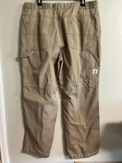 Men's Vintage Brown Faded Glory Cargo Pants Size 38x32 #D | eBay