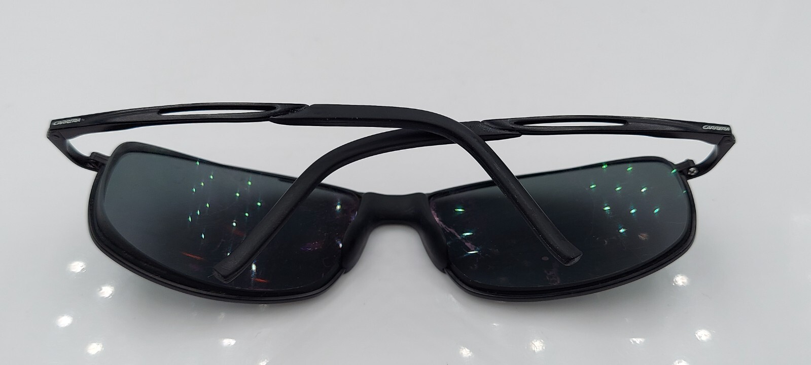 Carrera Huron/S Black Pilot Metal Sunglasses Italy FRAMES ONLY eBay