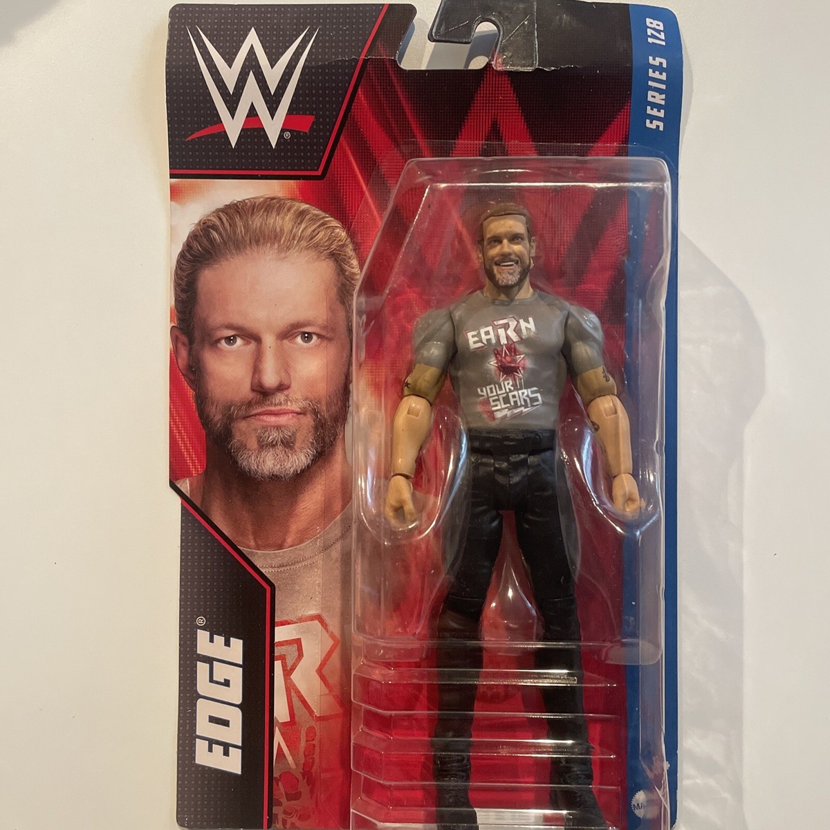 EDGE WWE Mattel Basic Superstars Series 128 Wrestling Action