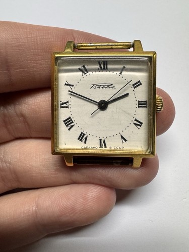 VINTAGE RAKETA USSR SOVIET watch cal.2209 with 23 jewel gold plated Au 20+ - Picture 4 of 15