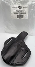 Don Hume Holster OTP Black #10-4 1/4 Right Hand Exposed Slots 1 3/4 Leather