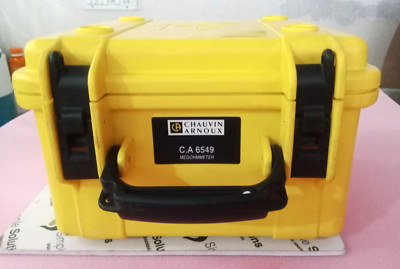 1PC- Chauvin Arnoux CA 6549 digital insulation tester 5000 V/10k  to 10T 