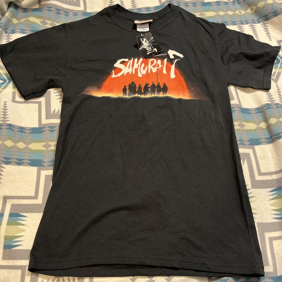 正規品 Omiya Ardija Vintage 2004 longsleeve Vintage 2004 Samurai 7 TV Show Series Promo Anime Manga Black Tee