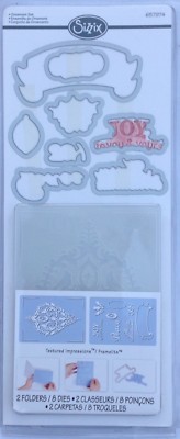 Sizzix Thinlits Stanzformen und Präger Weihnachtsschmuck Set 657974