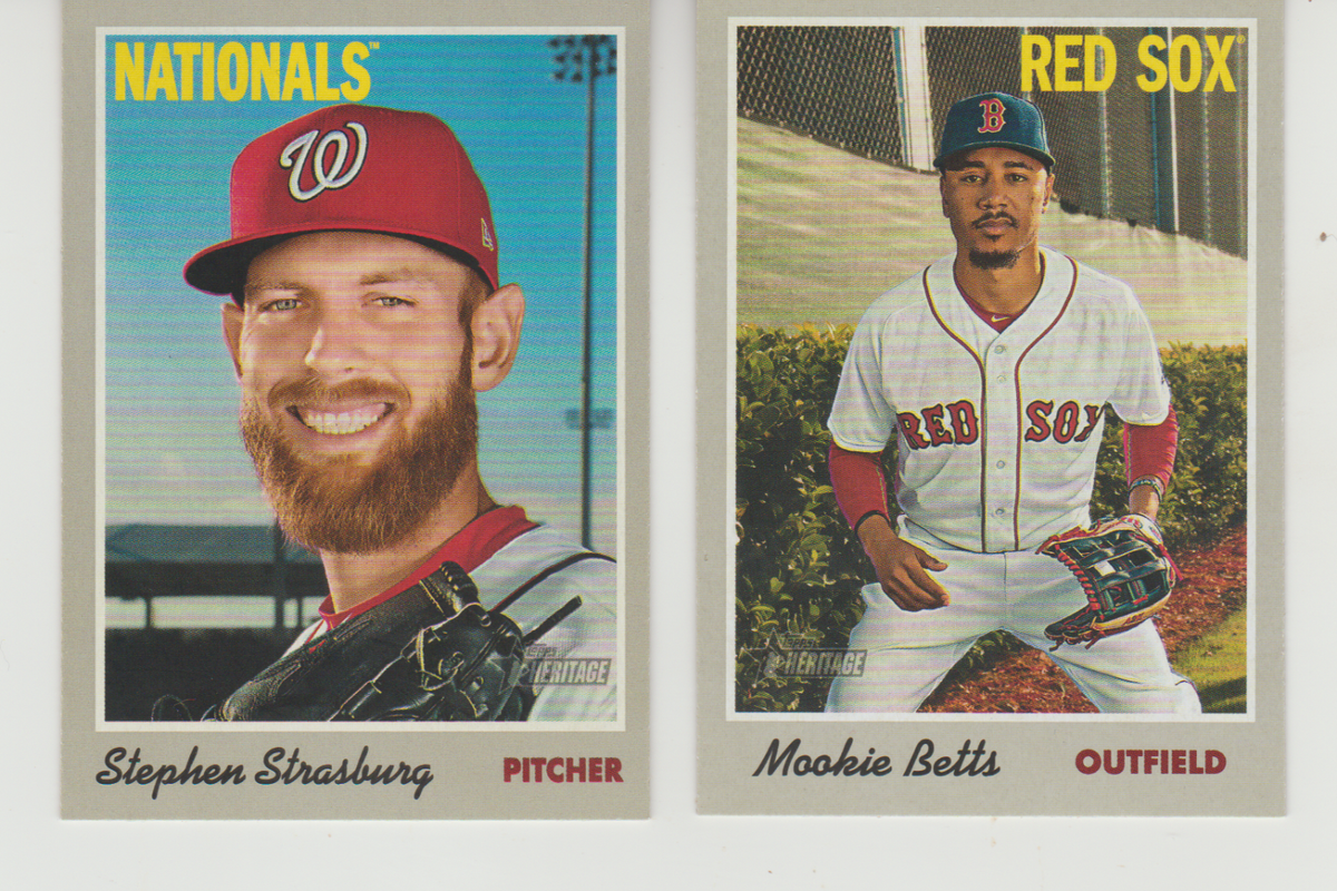 2019 Topps Heritage Baseball You Pick 1-199 PART