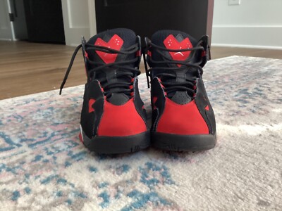 Size 5.5 Youth (GS) - Jordan True Flight “Black University Red” | eBay