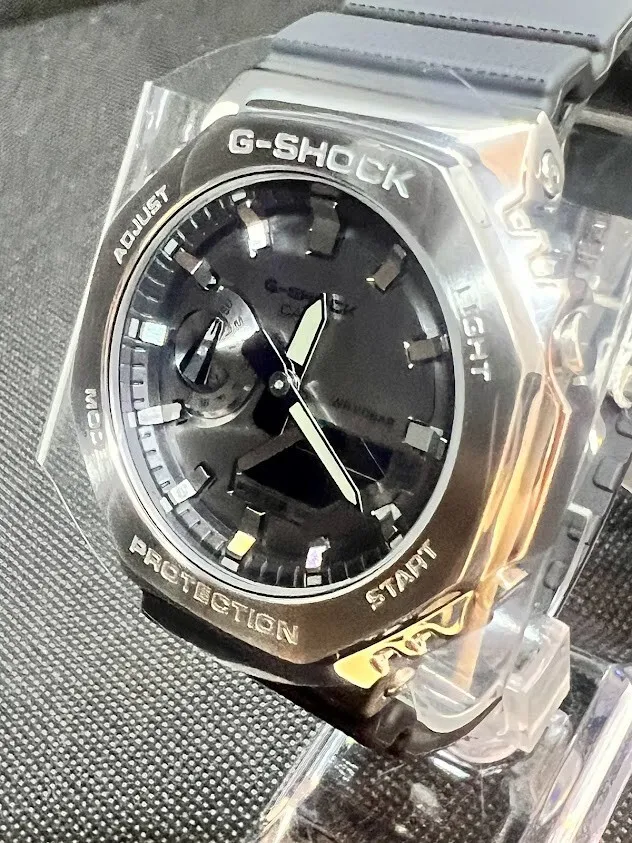 Casio G-shock GM-2100-1AJF Men's Watch Metal Covered Led Black Japan Mens  Watch