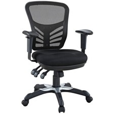 Modway Furniture Articulate Mesh Office Chair, Black - EEI-757-BLK