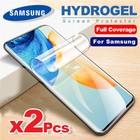2pcs Samsung Galaxy S24 S23 S22 S21 S20 Ultra Plus 5G Hydrogel Screen Protector