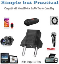 8-PCS 110V-220V US to EU  ISRAEL Travel Adapter Power Socket Plug Converter 8 