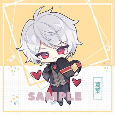 【Kazuha】 Nijisanji Vtuber Kazuha Double Sided Acrylic Keychain Charm Volume