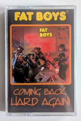 FAT BOYS - COMING BACK HARD AGAIN! Musikkassette Tape MC 