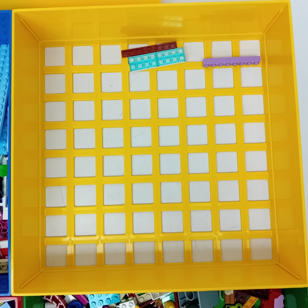 Box4Blox 4 Tier Brick Size Sorting Box & Lego Pieces 2kg Organiser