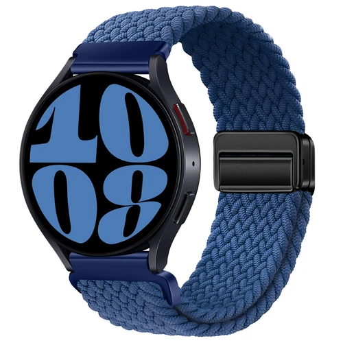 Correa de reloj de pulsera magnética de nailon trenzado de 18 mm 20 mm 22 mm correa de liberación rápida - Imagen 156 de 169