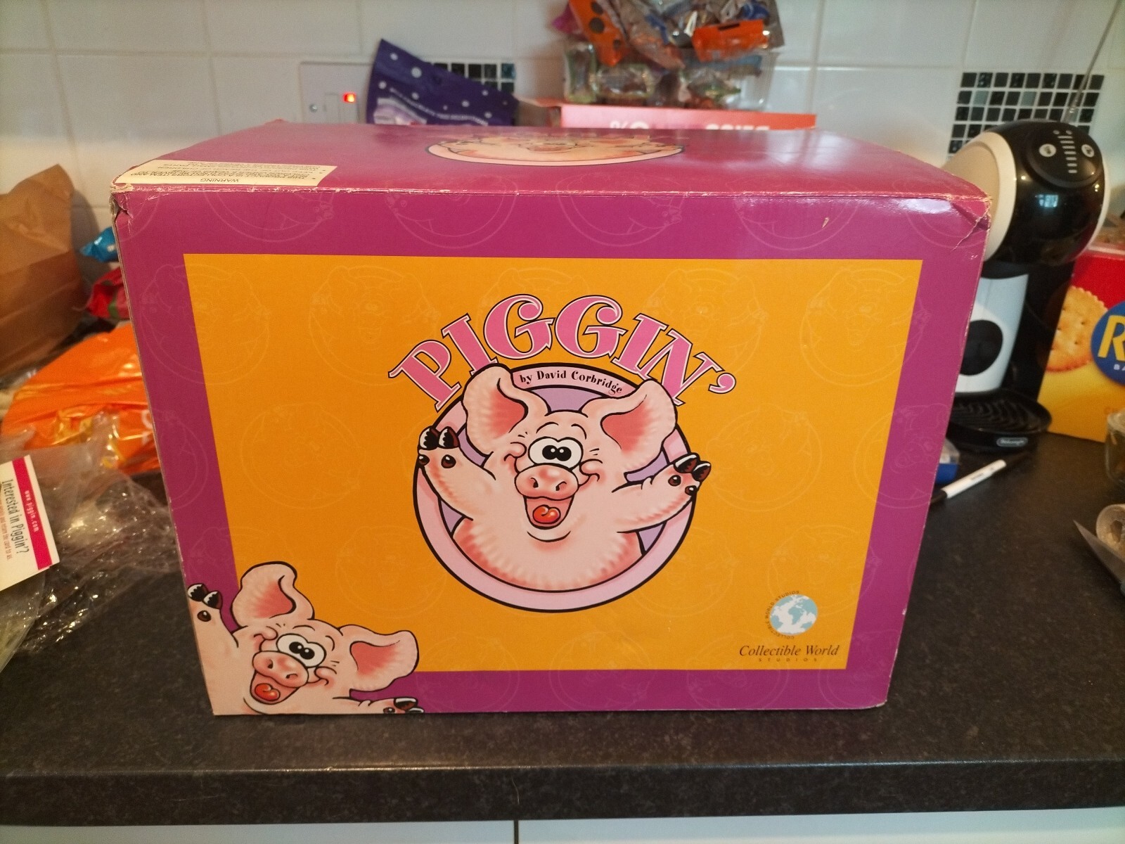 Piggin Ark 14146 David Corbridge 2004 LTD ED 0353 /1000 Box NIE AUSGESTELLT WEIHNACHTEN