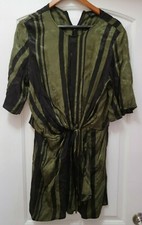 Zara WOMEN'S GREEN  Dress size L  EXCELLENT