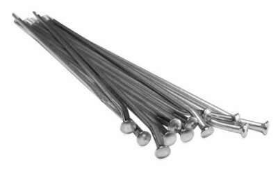 Dubya 33-9605 Bulldog Spoke Kit Silver - CC4