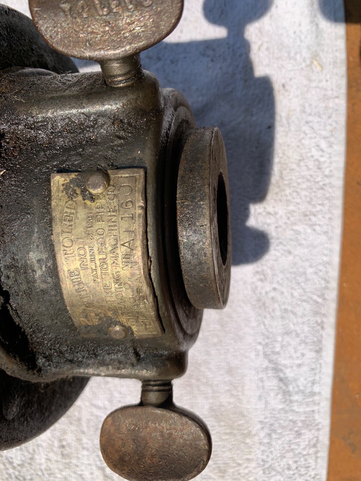 Toledo Pipe Threader Vintage