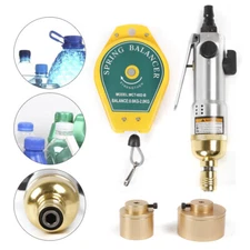 Handheld Pneumatic Bottle Capper Sealer Machine Sealing Capping Tool 10-50mm