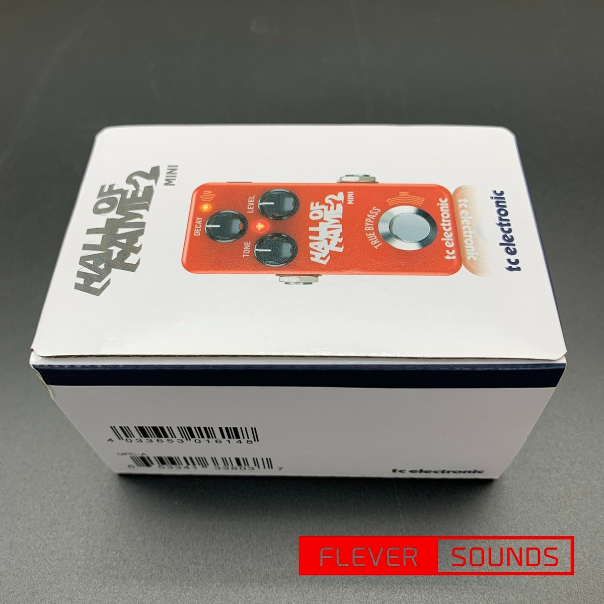 TC Electronic Hall of Fame 2 Mini Reverb Guitar Effect Pedal