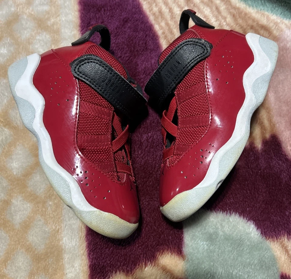 Nike Air Jordan Six 6 Rings 2018 gimnasio rojo TD 323420-601 talla 8c🔥🔥 Foto 4 de 4
