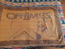 ASCIUGAMANO MARE SPIAGGIA OFF KIMITS 95 X 145 CM VINTAGE