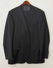 CANALI New Label Modello 13290 Two Button Suit Size 46 L Charcoal 931