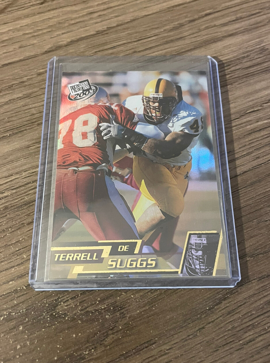 2003 Press Pass Torquers #R41 Terrell Suggs  #’D /500