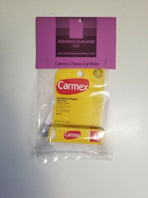 Carmex Classic Lip Balm - Spf 15 0.15 oz Balm