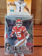 2021 Panini Playoff Football Patrick Mahomes II - Call To Arms Insert- KC Chiefs