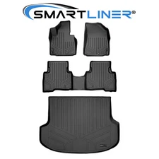 SMARTLINER Custom Fit 2 Row and Cargo Liner 2014-2015 Kia Sorento 5 Passenger