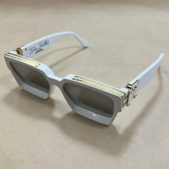 Louis Vuitton 1.1 millionaire monogram sunglasses white collection