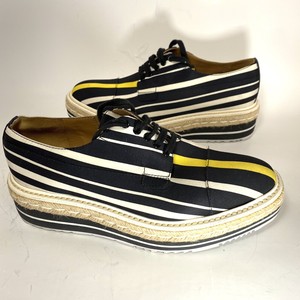 prada espadrille platform sneakers