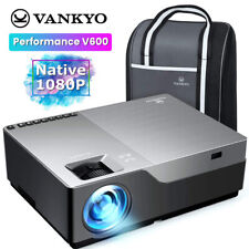 VANKYO Performance V600 Projector 1080P 300" LED Video Home Theater Cinema HDMI