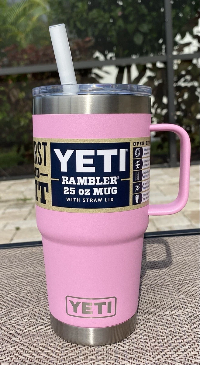 YETI Rambler 25 Oz Straw Mug Power Pink - Backcountry & Beyond