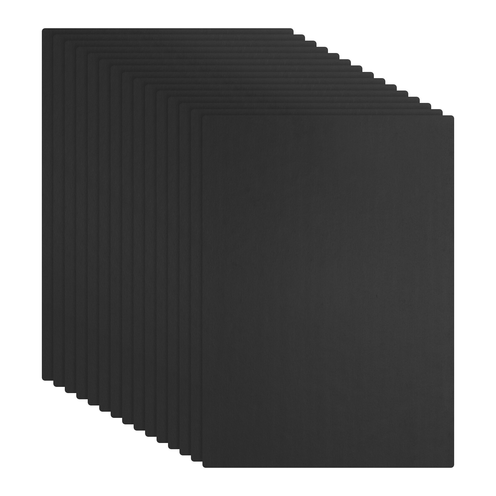 15 PCS Black Foam Board 5x7 Inch, 3/16 Inch Thick Foam Poster Board