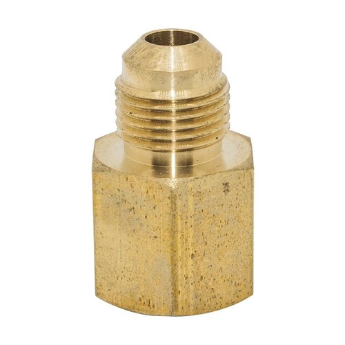 Thrifco 6930003 #BCM-5 15/16 Inch x 1/2 Inch Brass Flare FIP Adapter Fitting