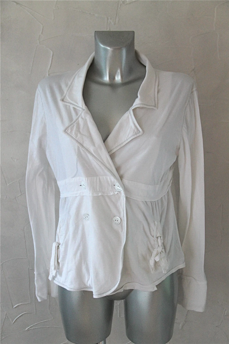 jolie petite veste blanche strecth MC PLANET taille 44 fr parfait
