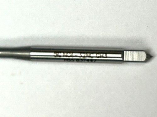 6-32 3 FLUTE GH3 H.S.S. STRAIGHT FLUTE PLUG HAND TAP OSG  1023700 - Foto 2 di 6