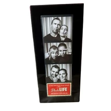 Black Glass Photo Frame for 2x6 Photo Booth Print NEW