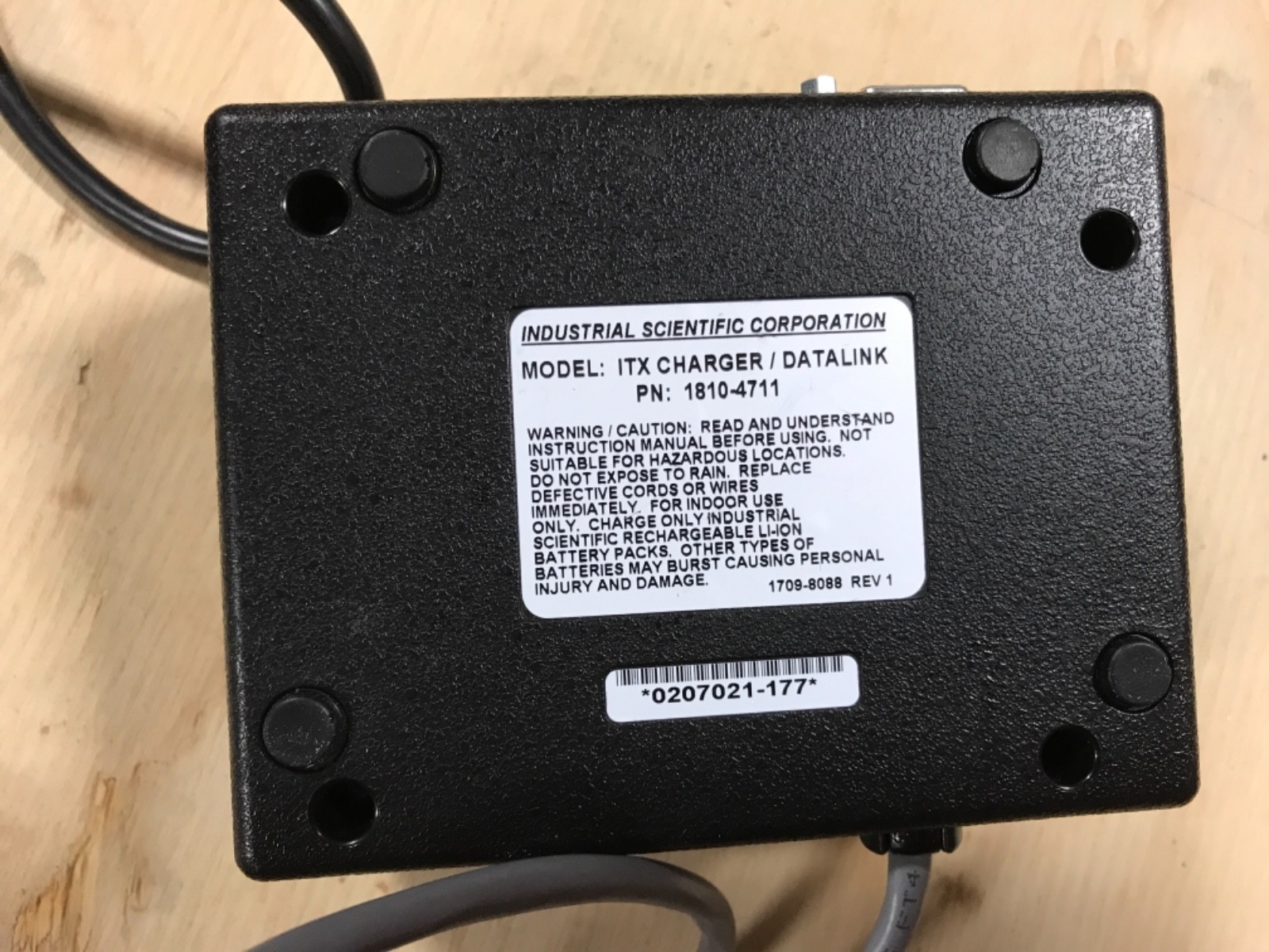 INDUSTRIAL SCIENTIFIC ITX CHARGER / DATALINK 18104711 eBay