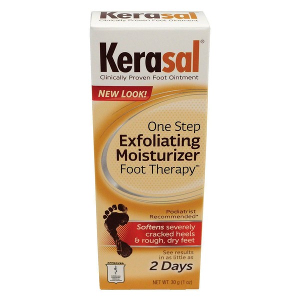 Kerasal Exfoliating Moisturizer Foot Ointment 1 oz for sale online eBay