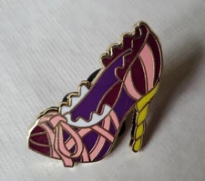 Disney Trading Pin Stylized Princess Shoes/Heels Booster - Rapunzel (Tangled) 